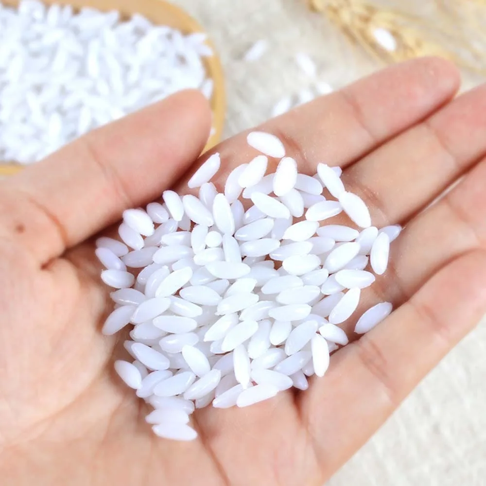 Accesorios de fotografía con arroz simulado en PVC para decoración - imagen 2