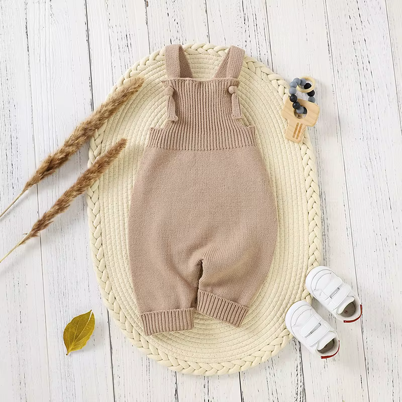 Pelele de algodón para bebé - Manga corta, otoño e invierno - imagen 5