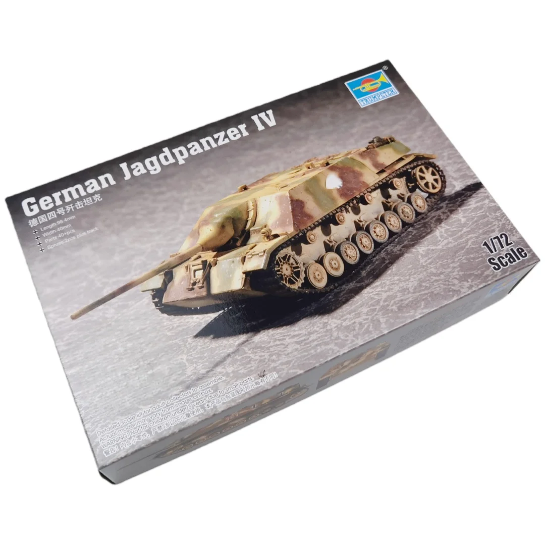 Maqueta de tanque Jagdpanzer IV alemán Trumpeter - imagen 3
