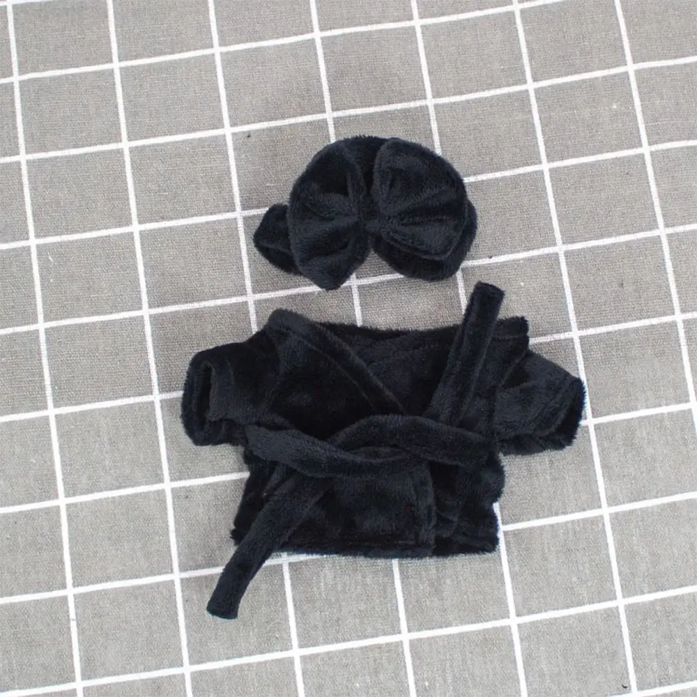 Conjunto de ropa para muñecas: pijama de terciopelo con diadema 15-20 - imagen 4