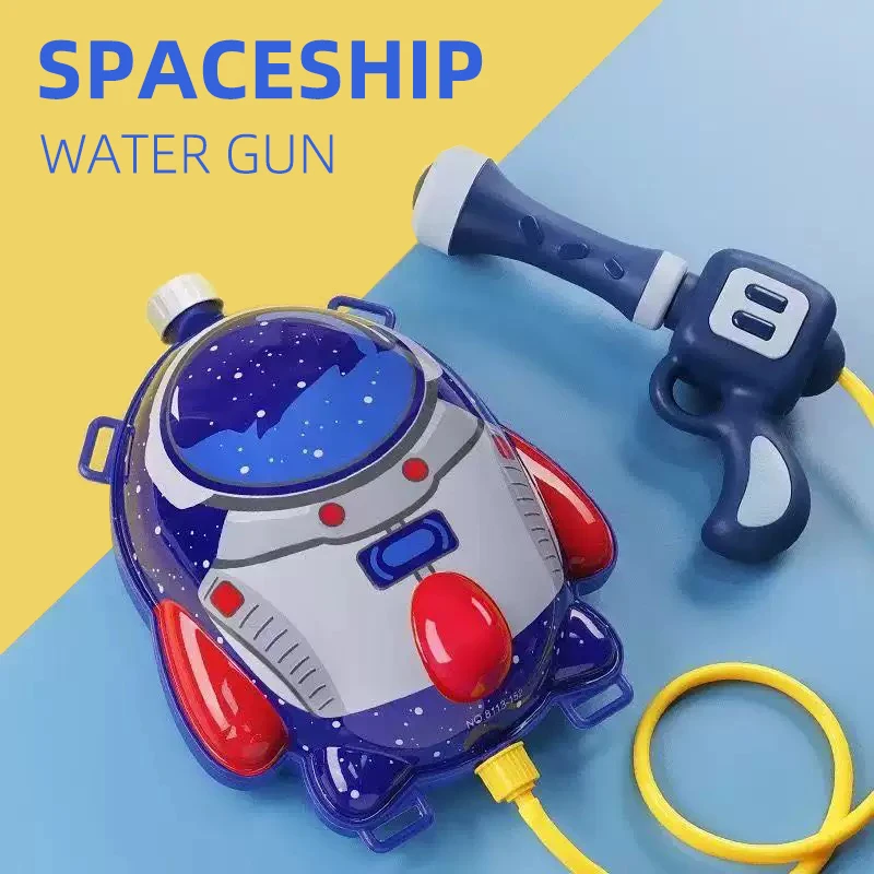 Pistola de agua infantil con mochila para juegos de verano