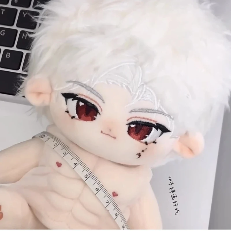 Sylus muñeco de peluche algodón estilo anime con esqueleto poseable - imagen 2