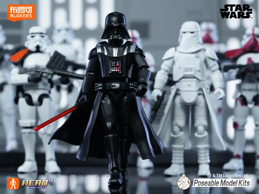 Blokees Star Wars figura de acción Mandalorian Ahsoka y Grogu - imagen 5