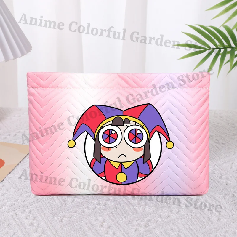 Bolsa de maquillaje con estética de dibujos animados