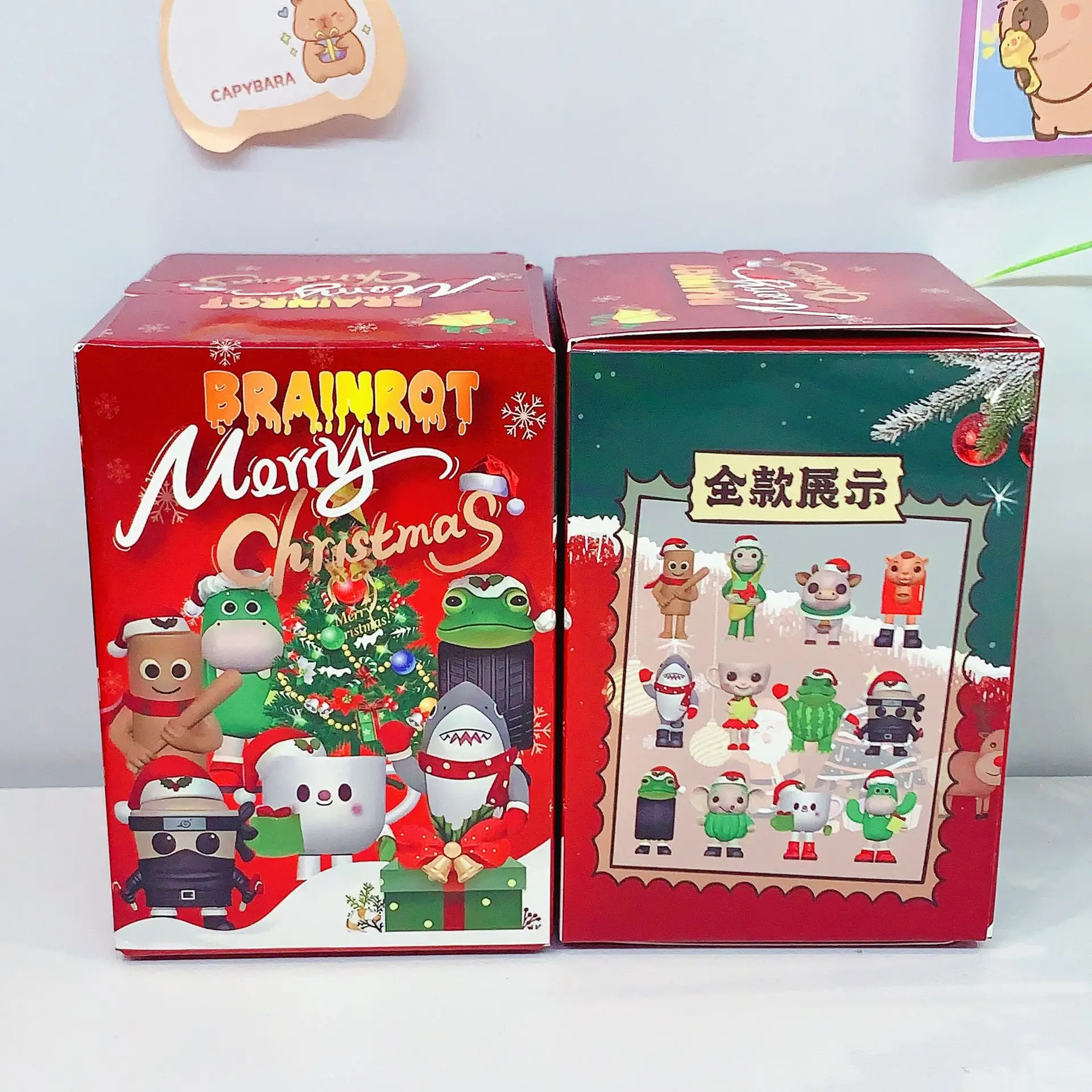 Tung Sahur Tralalelo: caja ciega navideña de figuras para regalo - imagen 3