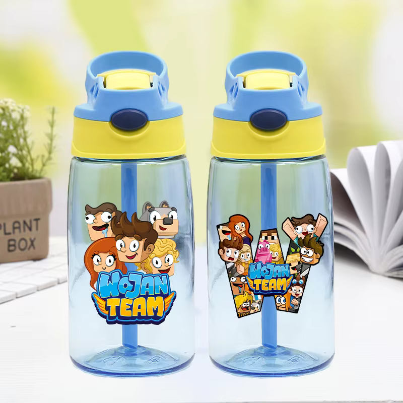 Botella de agua deportiva infantil con diseño anime para peques - imagen 5