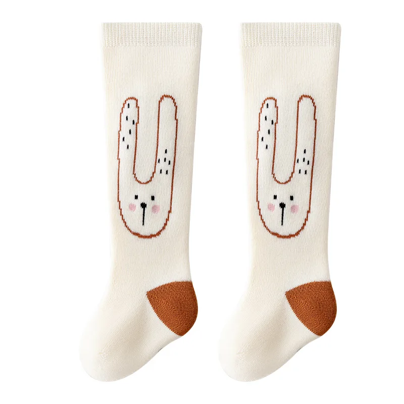Calcetines infantiles hasta la rodilla con dibujos animados gruesos - imagen 4