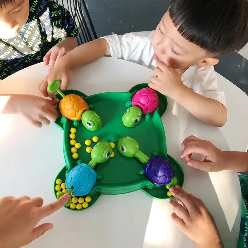 Juego competitivo de mesa multijugador Tortuga peluda para niños - imagen 3