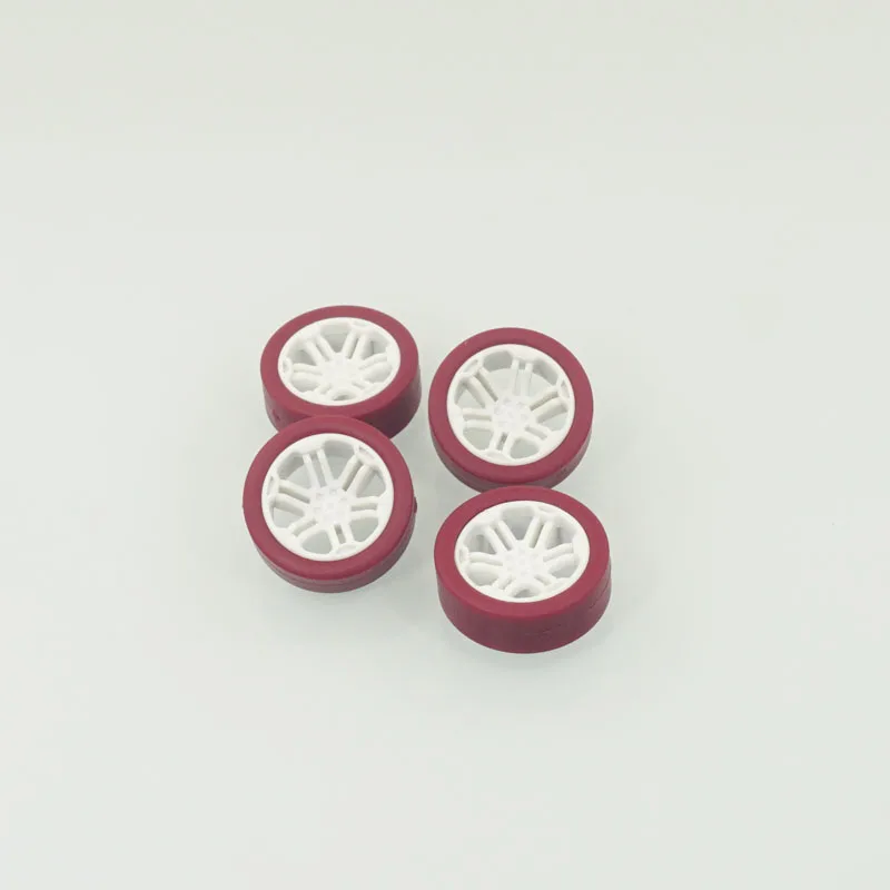 Ruedas de carbono marrones super duras para Mini 4WD