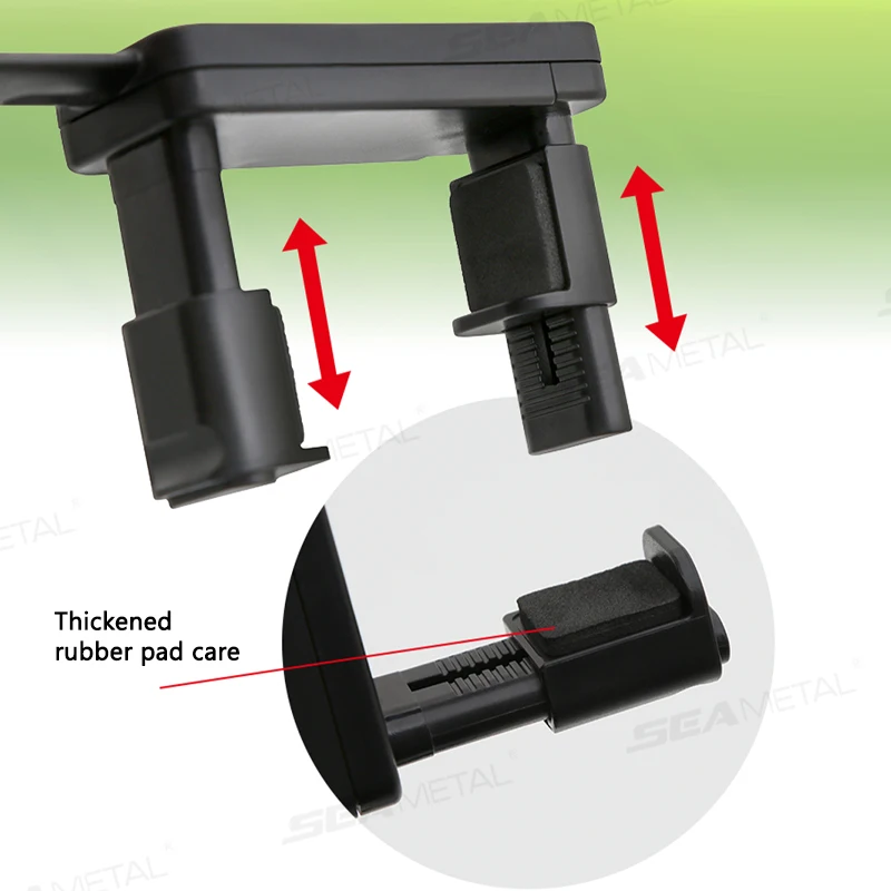 Espejo para bebé de coche con clip y ángulo ajustable