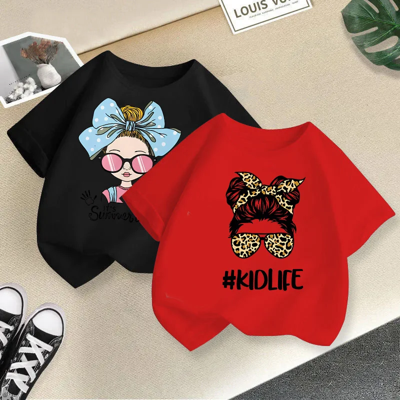 Camiseta infantil algodón manga corta para verano - imagen 4