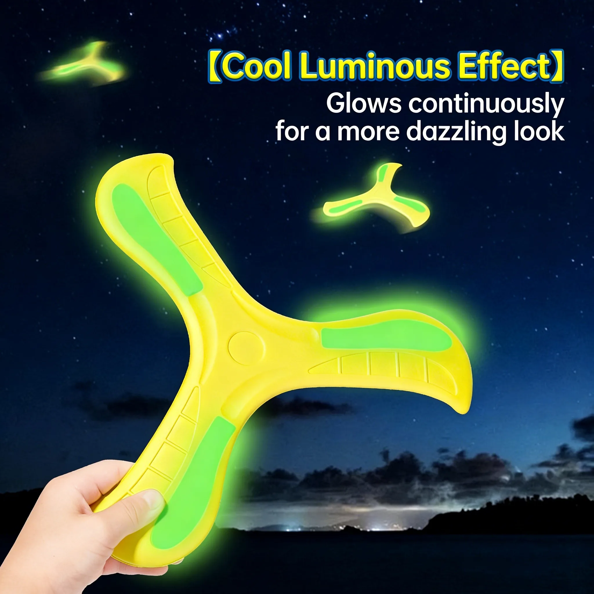 Disco volador con tres aspas, ideal para aprender a lanzar