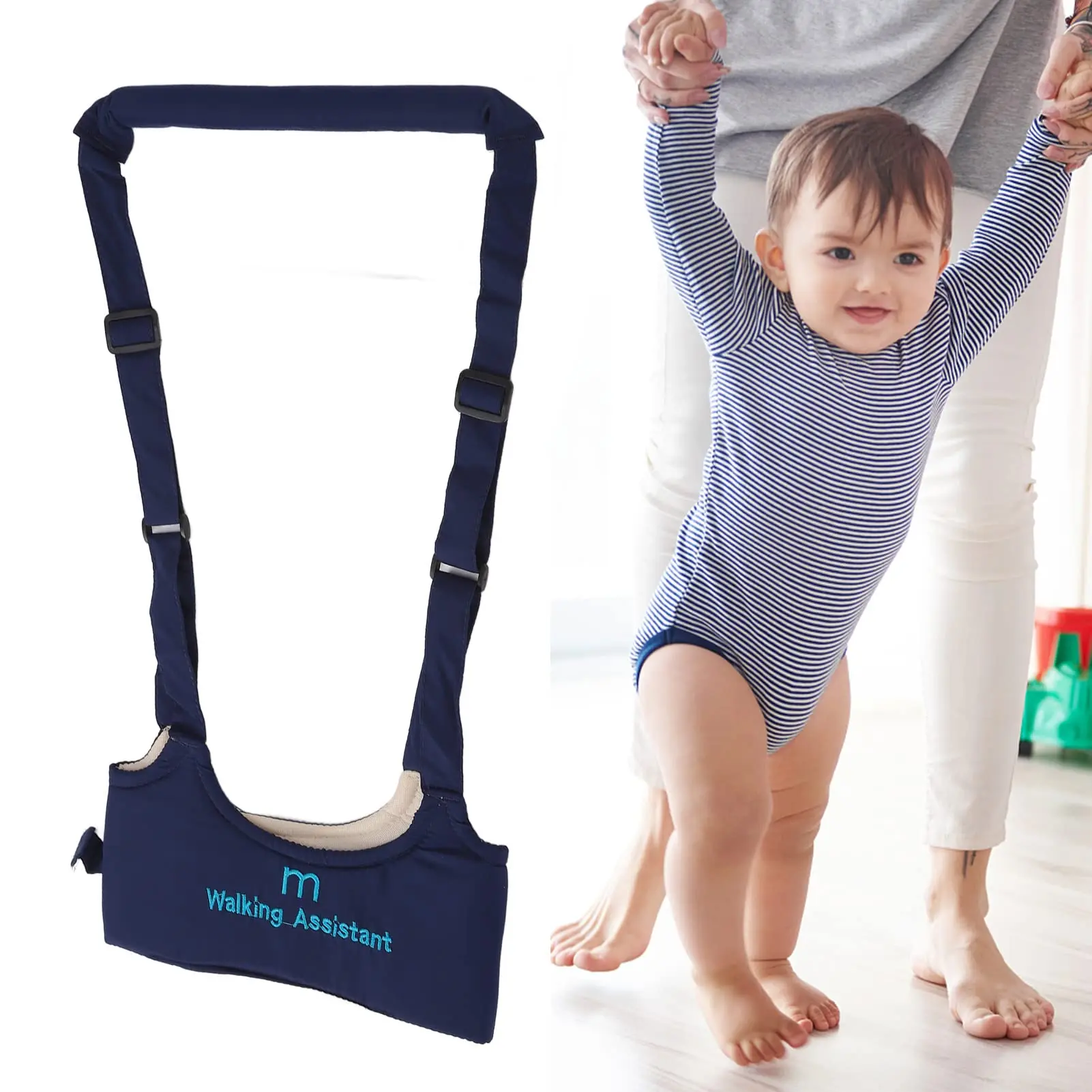 Arnes de aprendizaje para caminar - ajustable, comodo y transpirable - imagen 2