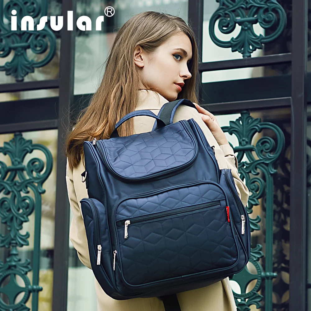 Bolso de maternidad práctico gran capacidad para cochecito y bebé - imagen 2