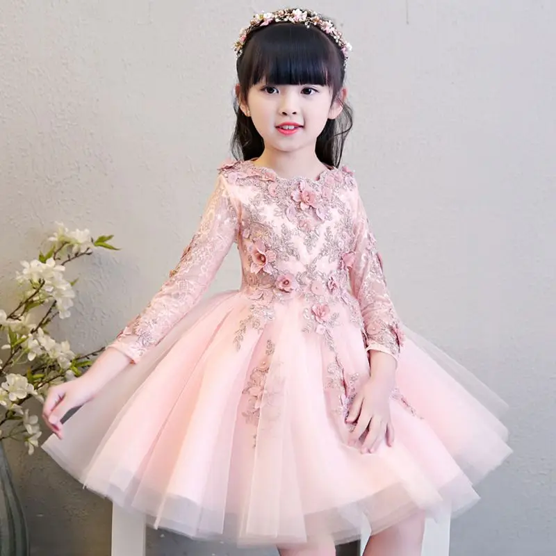 Vestido tutu hinchado para niñas - Recital de piano y bodas - imagen 3