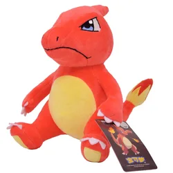 Peluche Charizard de Pokémon con evolución infantil encantadora