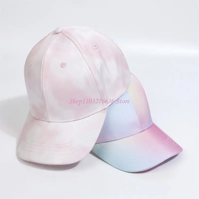 R6FD gorra béisbol ajustable para niños con cola de caballo - imagen 3