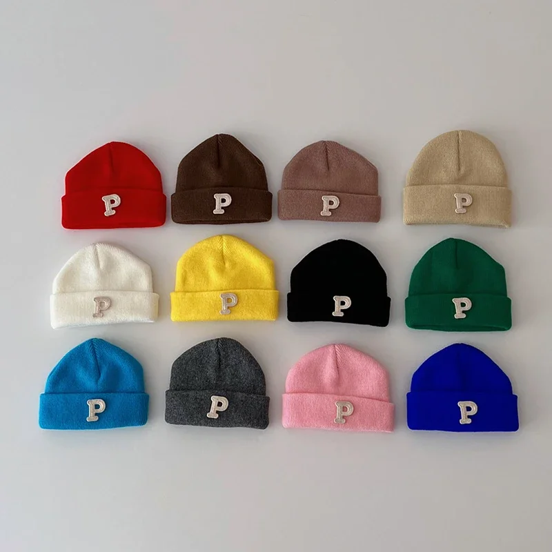 Gorro térmico lana con letras P para bebé – Otoño/Invierno - imagen 2