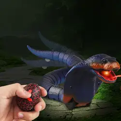 Juguete serpiente con control remoto y cascabel para fiestas infantiles