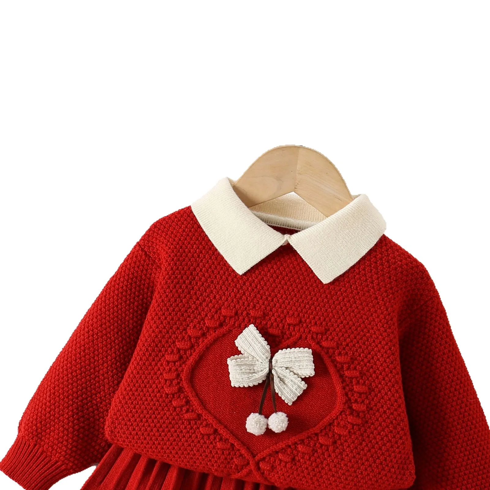 MILANCEL Conjunto de suéter de otoño para niños 9M-5T con falda - imagen 5