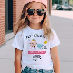 Camiseta para Hermana Mayor - Anuncio Bebé Niñas Verano Suave