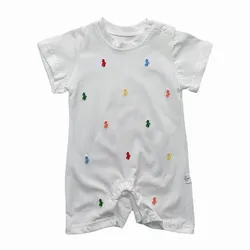 Pelele de verano manga corta para bebé, ligero y cómodo