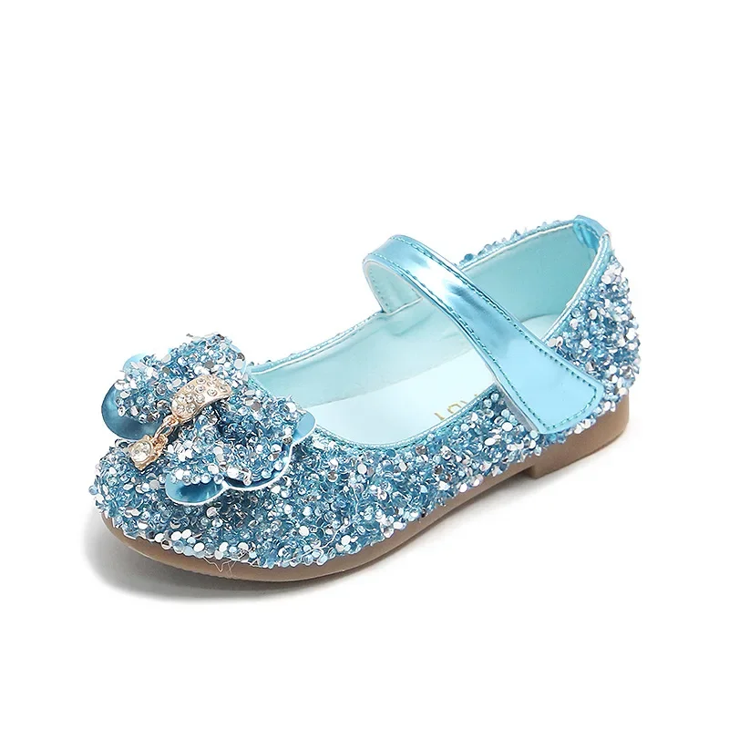 Zapatos planos con lentejuelas y lazo mariposa para chica - imagen 5