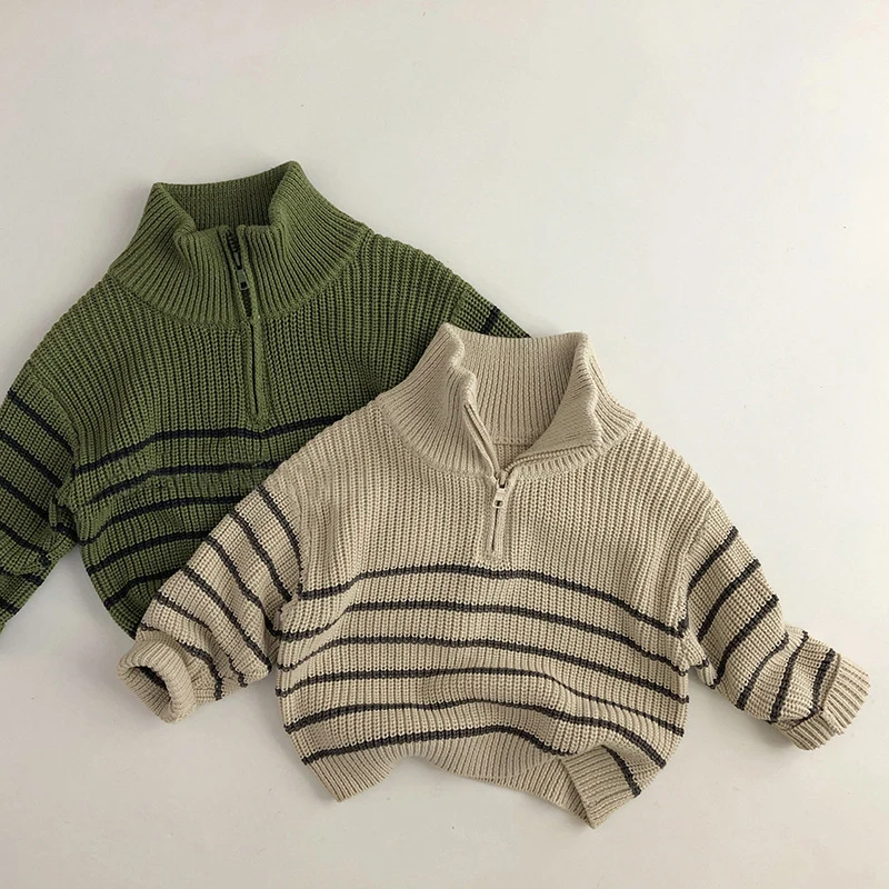 Milangel Chaqueta cuello subido para niño otoño - imagen 2