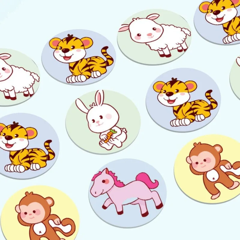 Tiritas adhesivas redondas de dibujos animados para primeros auxilios - imagen 5