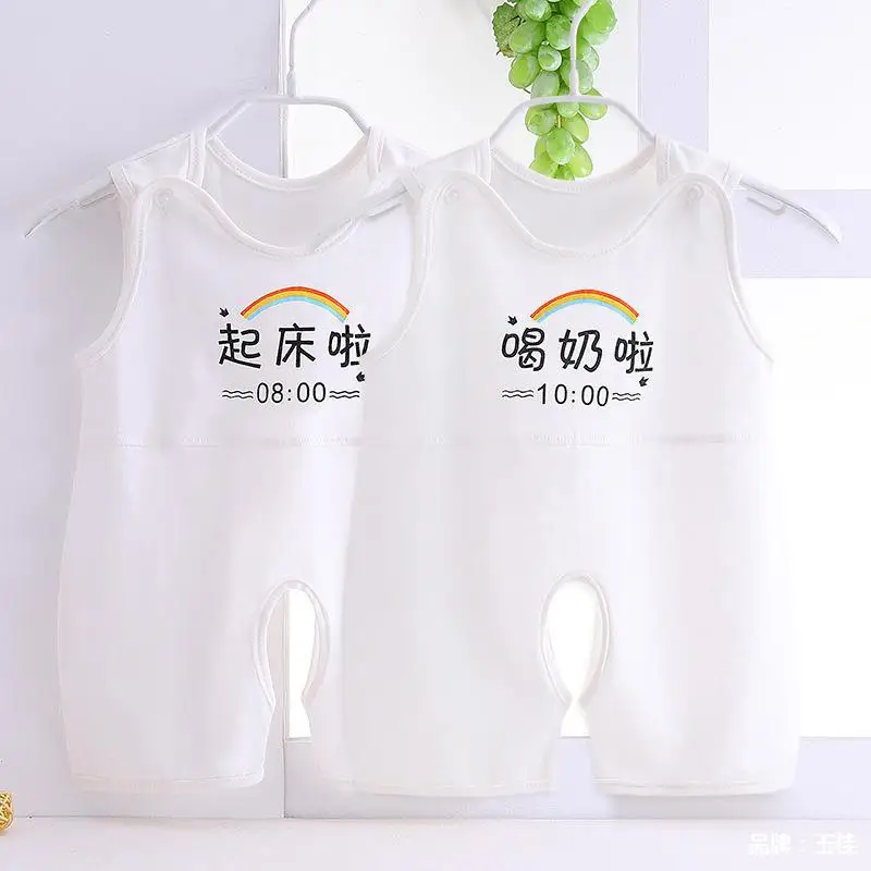 Mono bebé verano de algodón para niña recién nacido - imagen 5