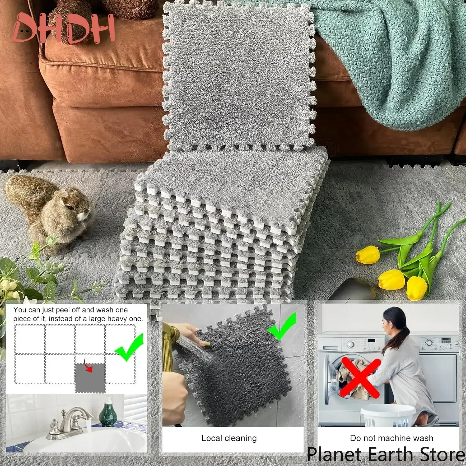 Almohadilla absorbente impermeable para cobayas – higiénica - imagen 2