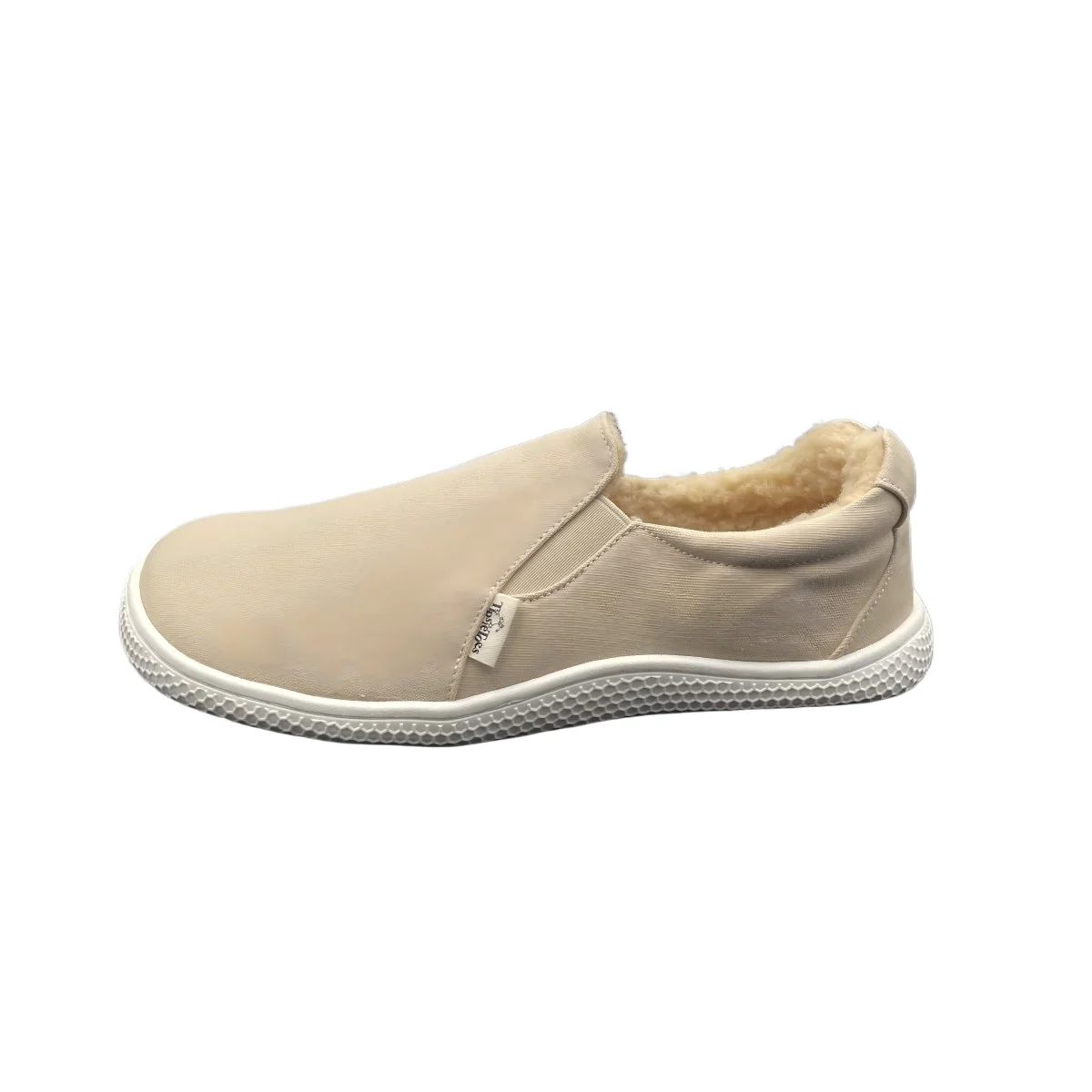 Tipsietoes Zapatos descalzos niños invierno lona suela piel caída cero - imagen 3