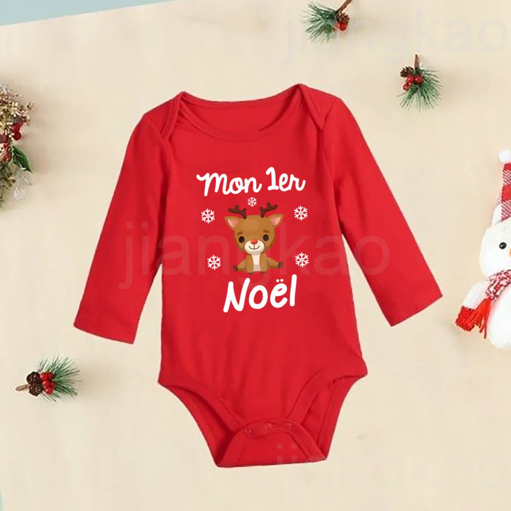 Body Papá Noel Bebé – Primera Navidad, Confort y Estilo Festivo - imagen 3