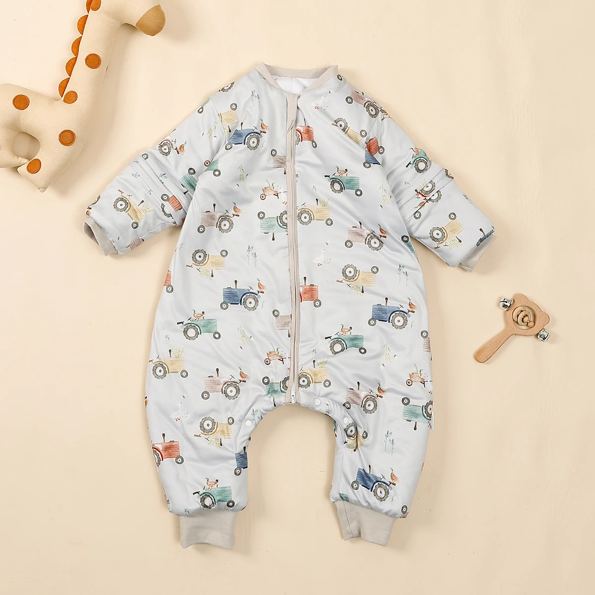 Saco de dormir HappyFlute polar con algodón para bebé 0-6 años - imagen 2