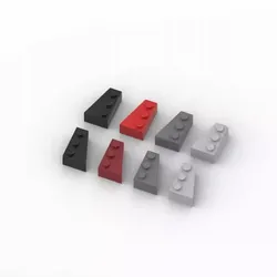 Bloques de construcción compatibles MOC 3x2 para niños