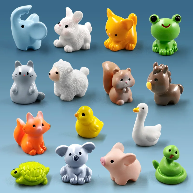 Figuras de animales para jardín decoración infantil estilo bosque