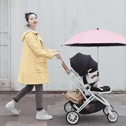 Paraguas con clip para cochecito – Protector lluvia bebé