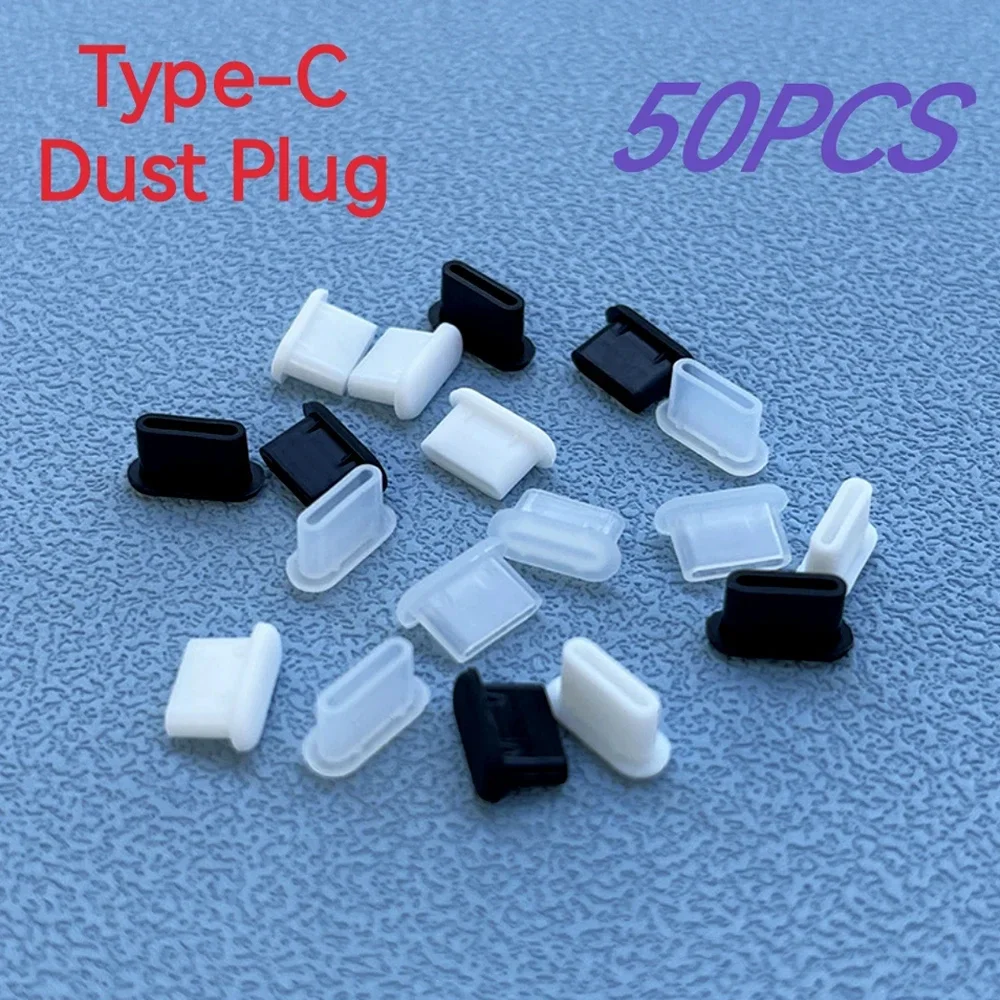 Tapa antipolvo USB-C en silicona para puerto de carga