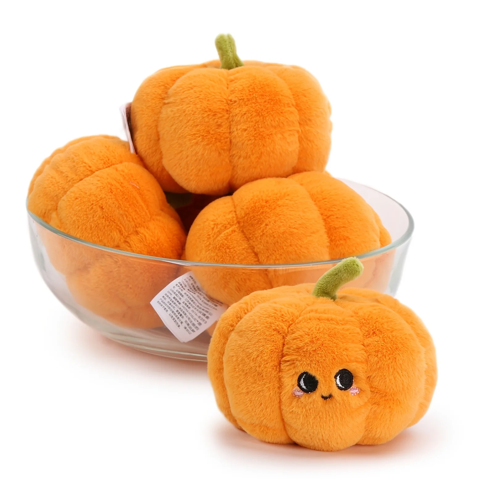 Peluche de calabaza vegetal suave para decorar y relajarse - imagen 2
