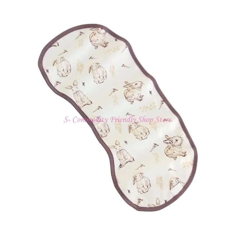 Baberos de algodón toalla para eructos y alimentación de bebé - imagen 5