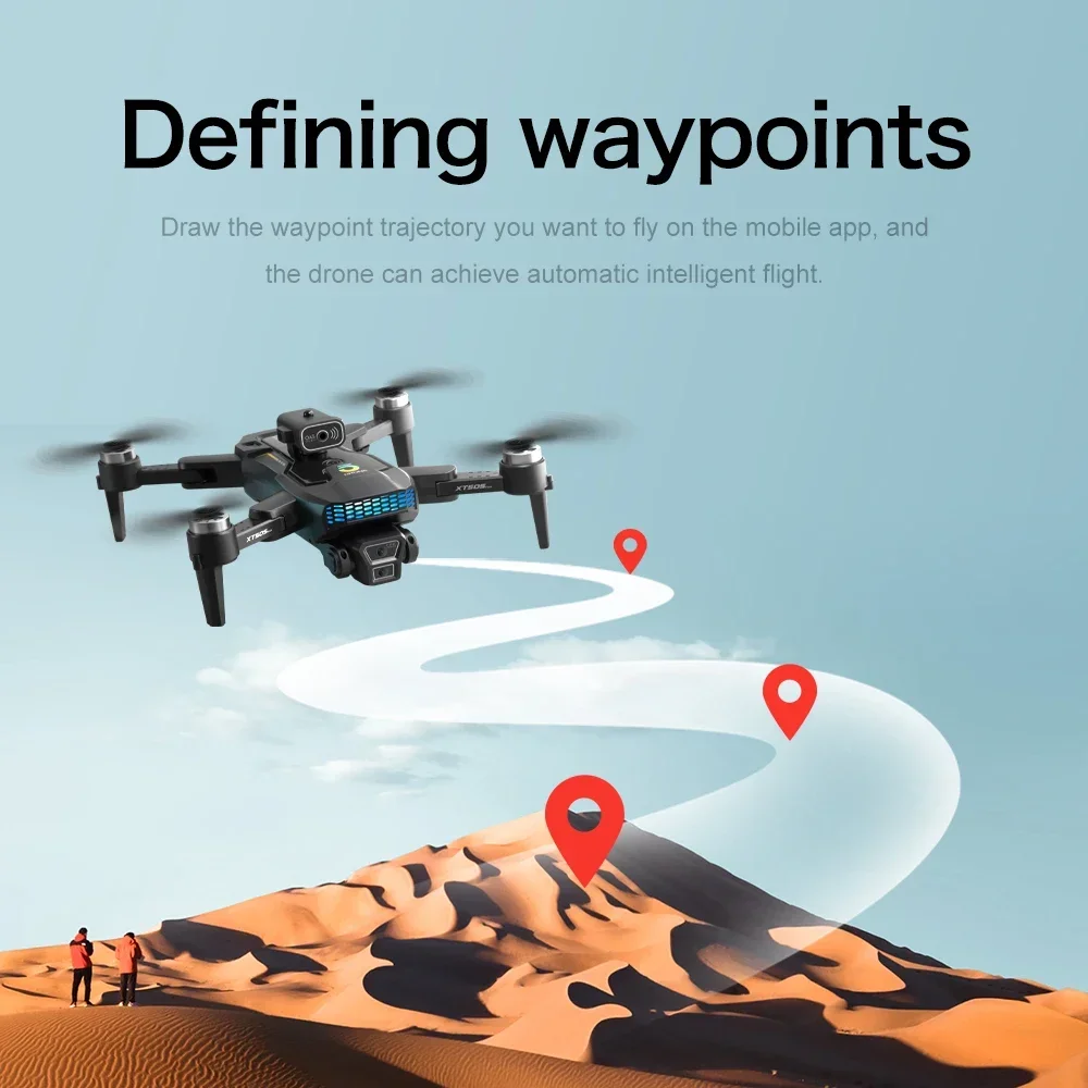 Dron XT505 con GPS y cámara profesional, motor sin escobillas - imagen 2