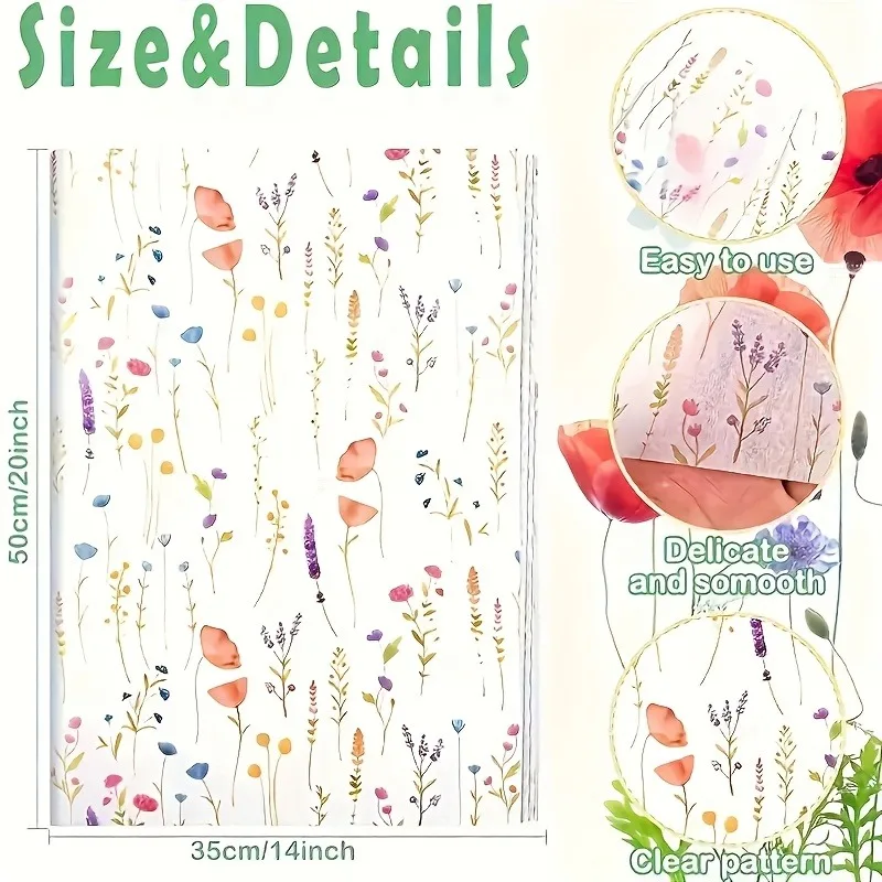 Papel de seda lavanda para manualidades y envoltorio de regalos - imagen 4