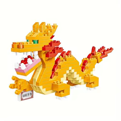 Bloques de construcción dragón para niños - Juego creativo divertido