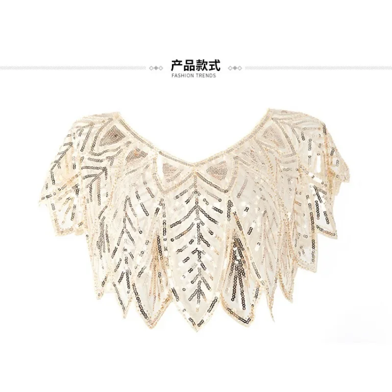 Vestido de lentejuelas para sesión de fotos de bebé con capa brillante - imagen 3