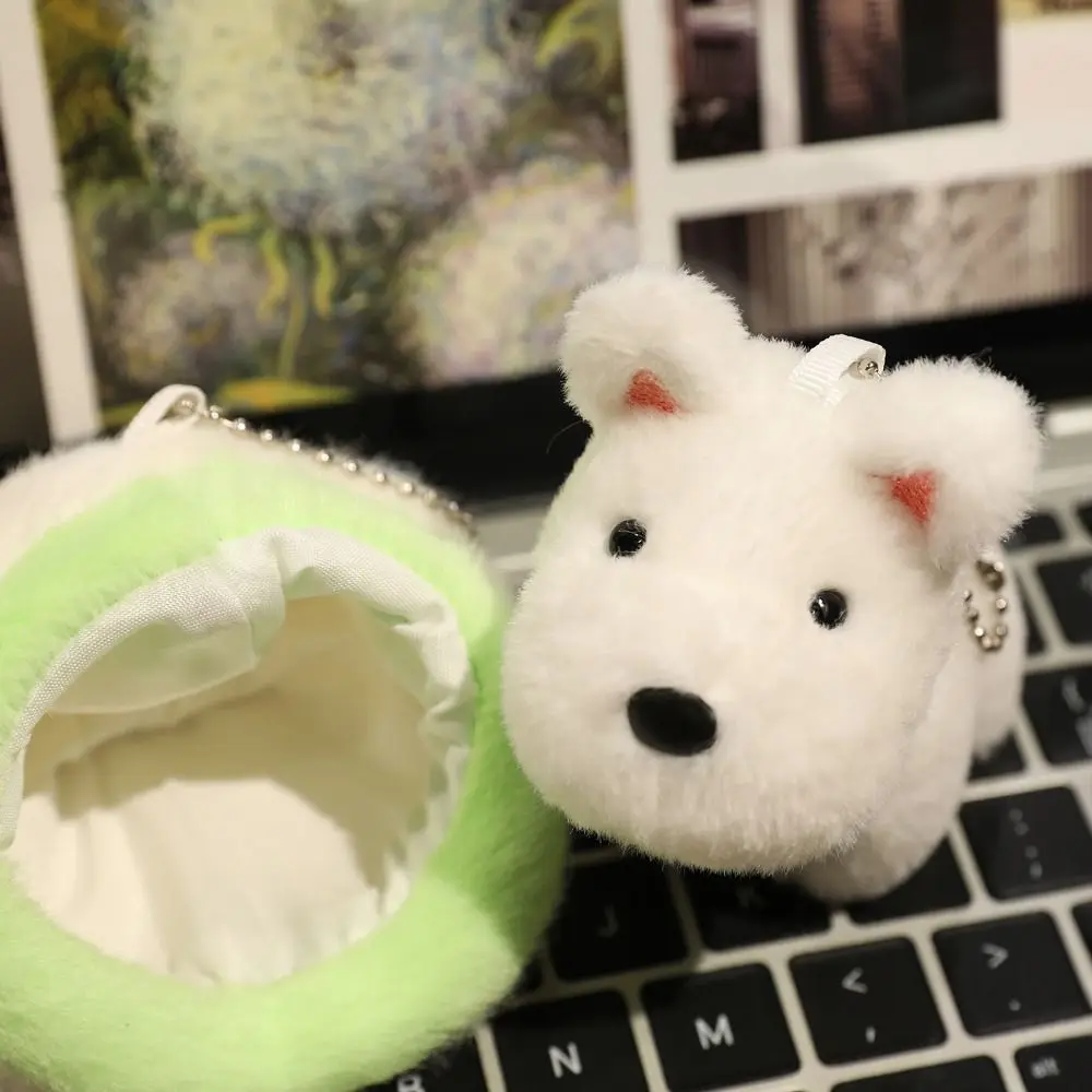 Llavero peluche cachorro corgi para bolso