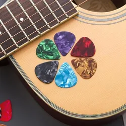 Púas de guitarra de celuloide TMZ para eléctrica y bajo