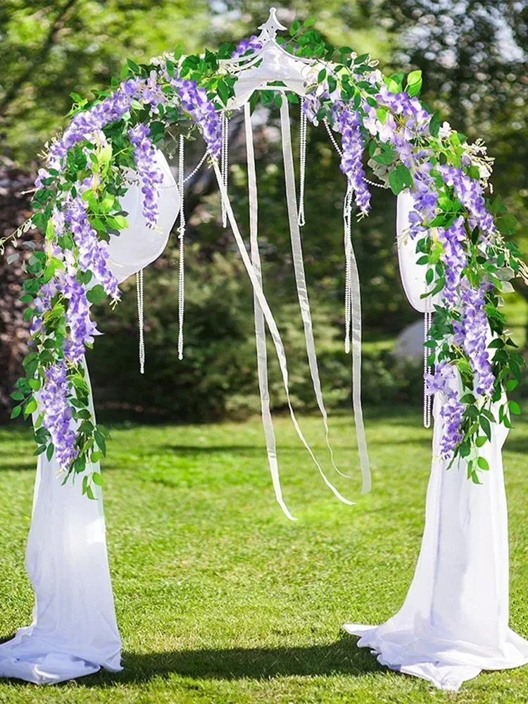 Guirnalda de flores artificiales para habitación infantil – Decoración suave y colorida - imagen 5