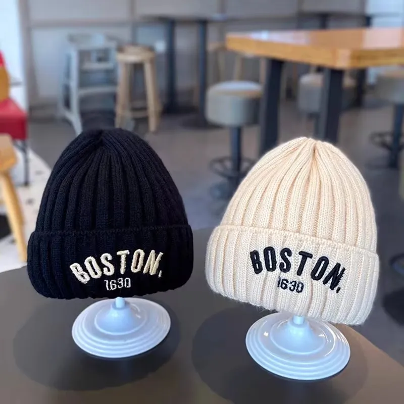 Gorro de lana Boston para bebé – Cálido y vintage