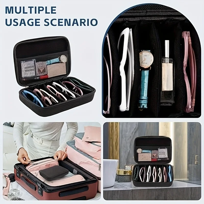 Organizador de cables de viaje impermeable doble capa portátil - imagen 3