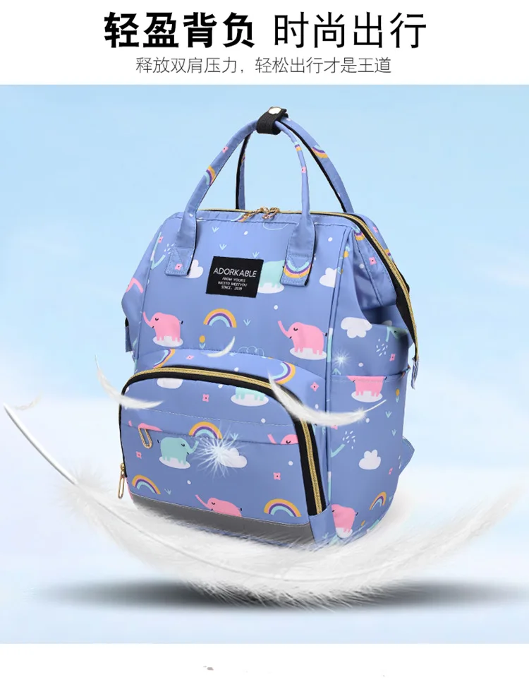 Bolso convertido en mochila